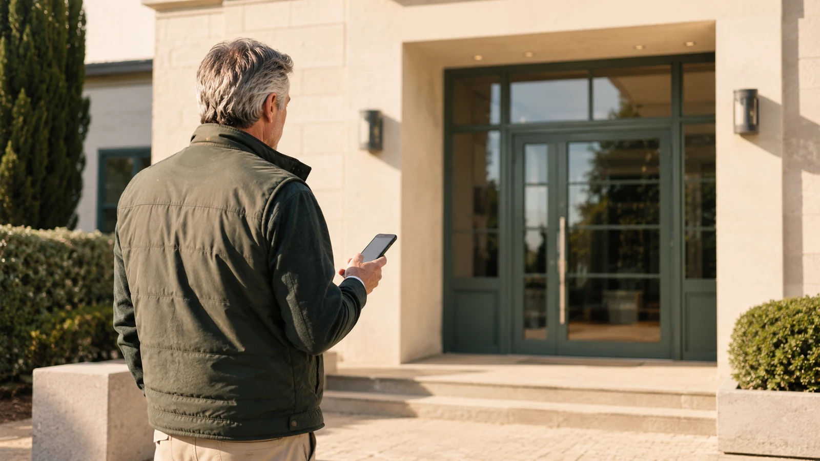 Gestionnaire consultant son espace réservable depuis son smartphone